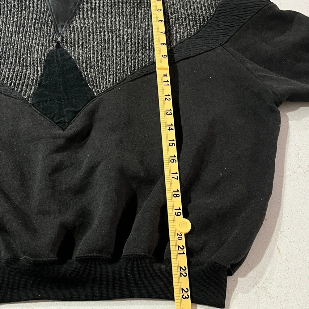Men's Black Crewneck Sweater
